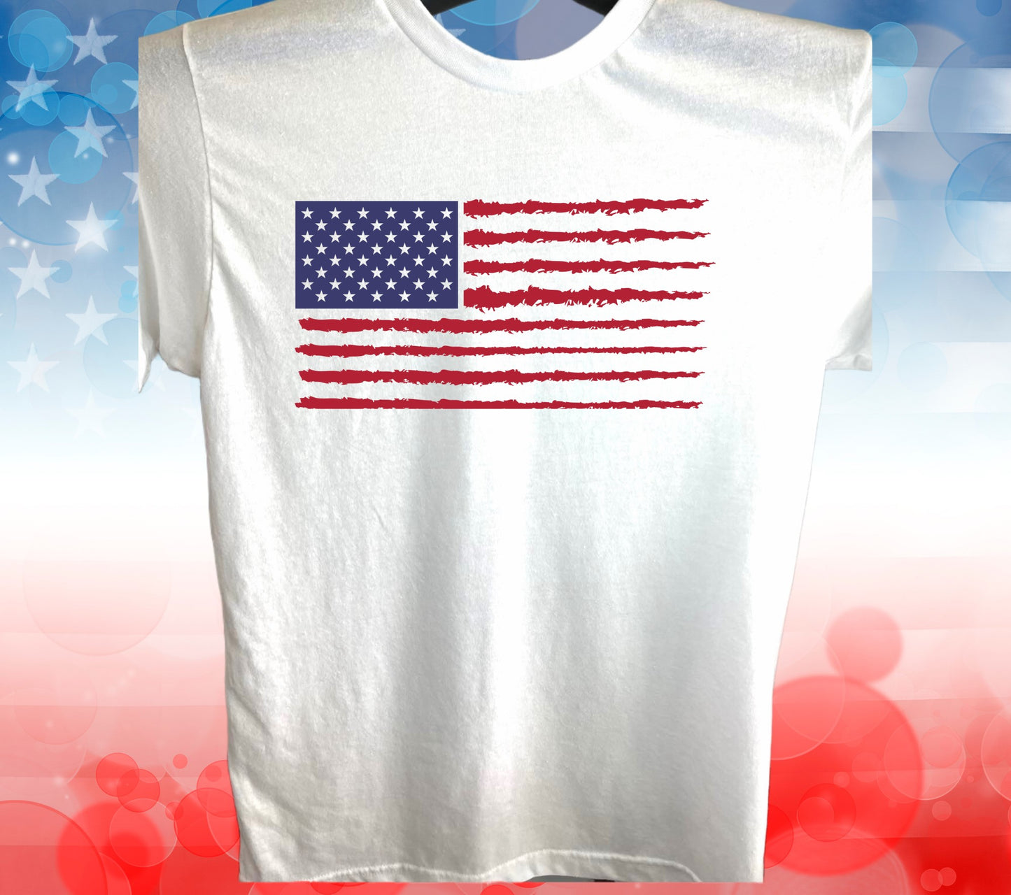 American Flag T-Shirt (Multiple Colors)