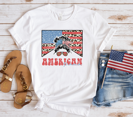 American Mama T-Shirt (Multiple Colors)