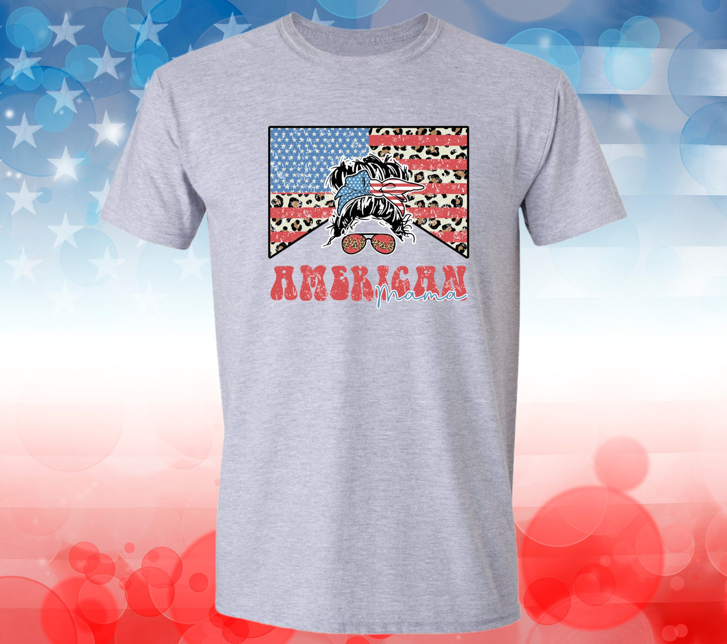 American Mama T-Shirt (Multiple Colors)