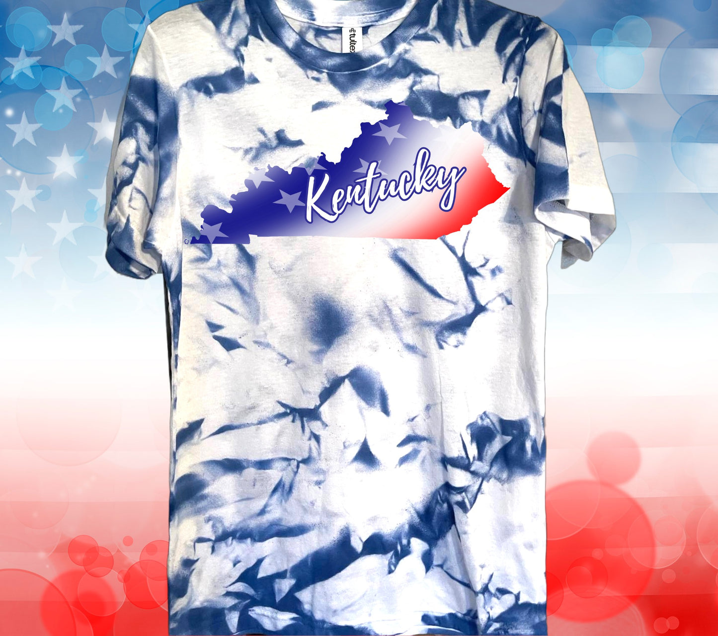 Kentucky American Flag T-Shirt (Multiple Colors)