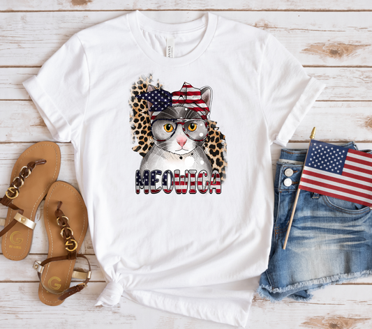 Meowica T-Shirt (Multiple Colors)