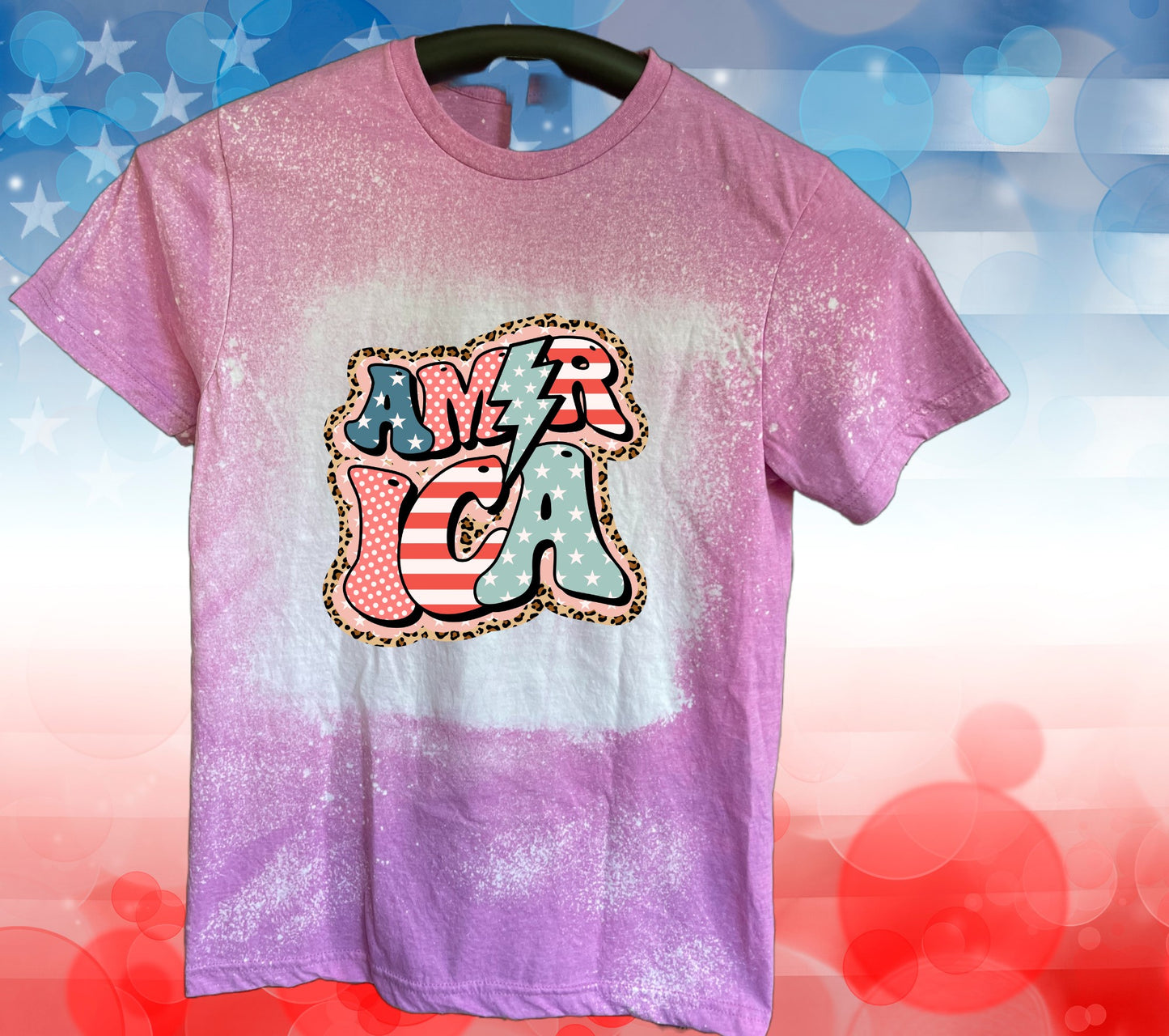 Retro America with Lightning Bolt (Multiple Colors)