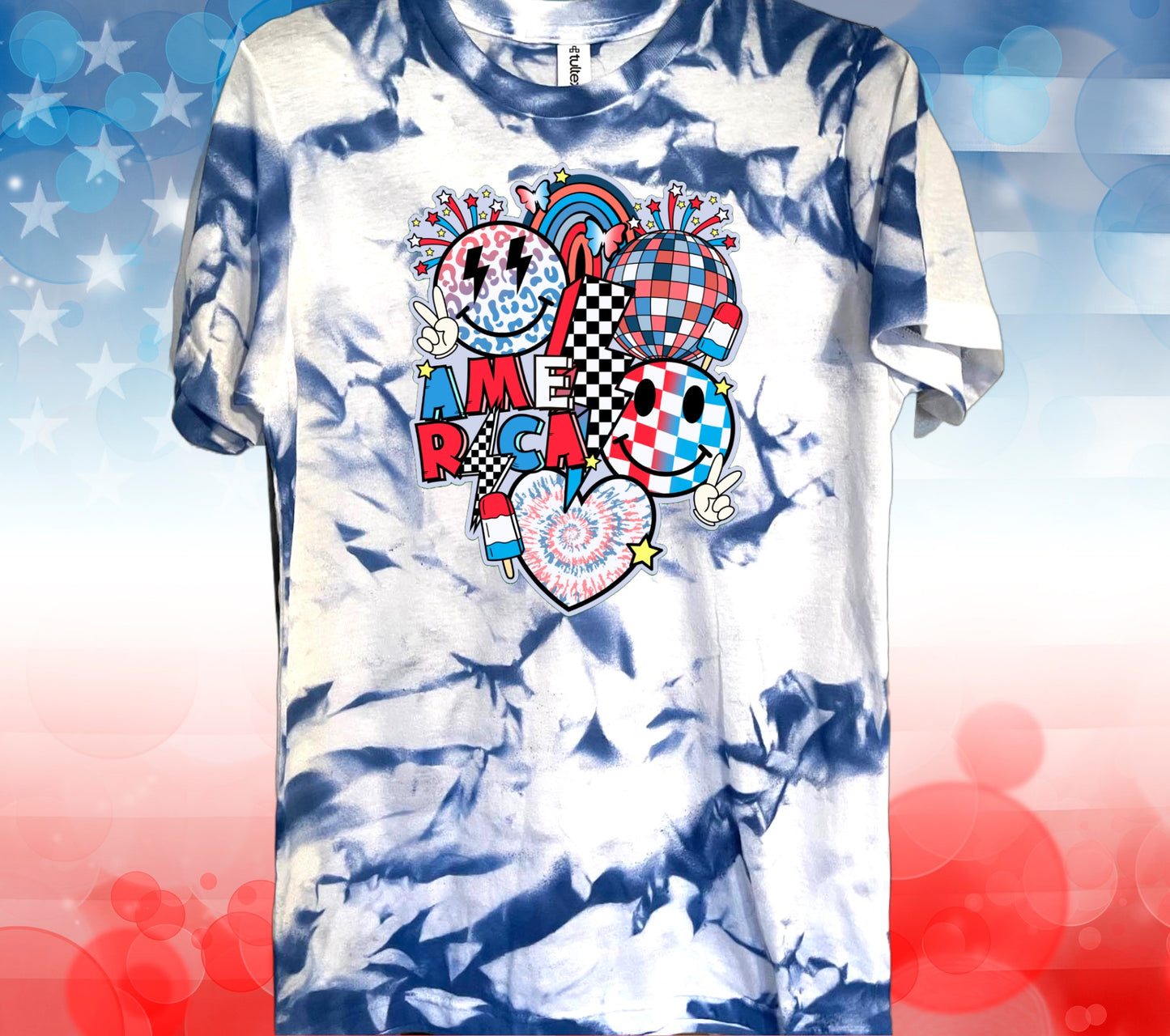 Retro America T-Shirt (Multiple Colors)