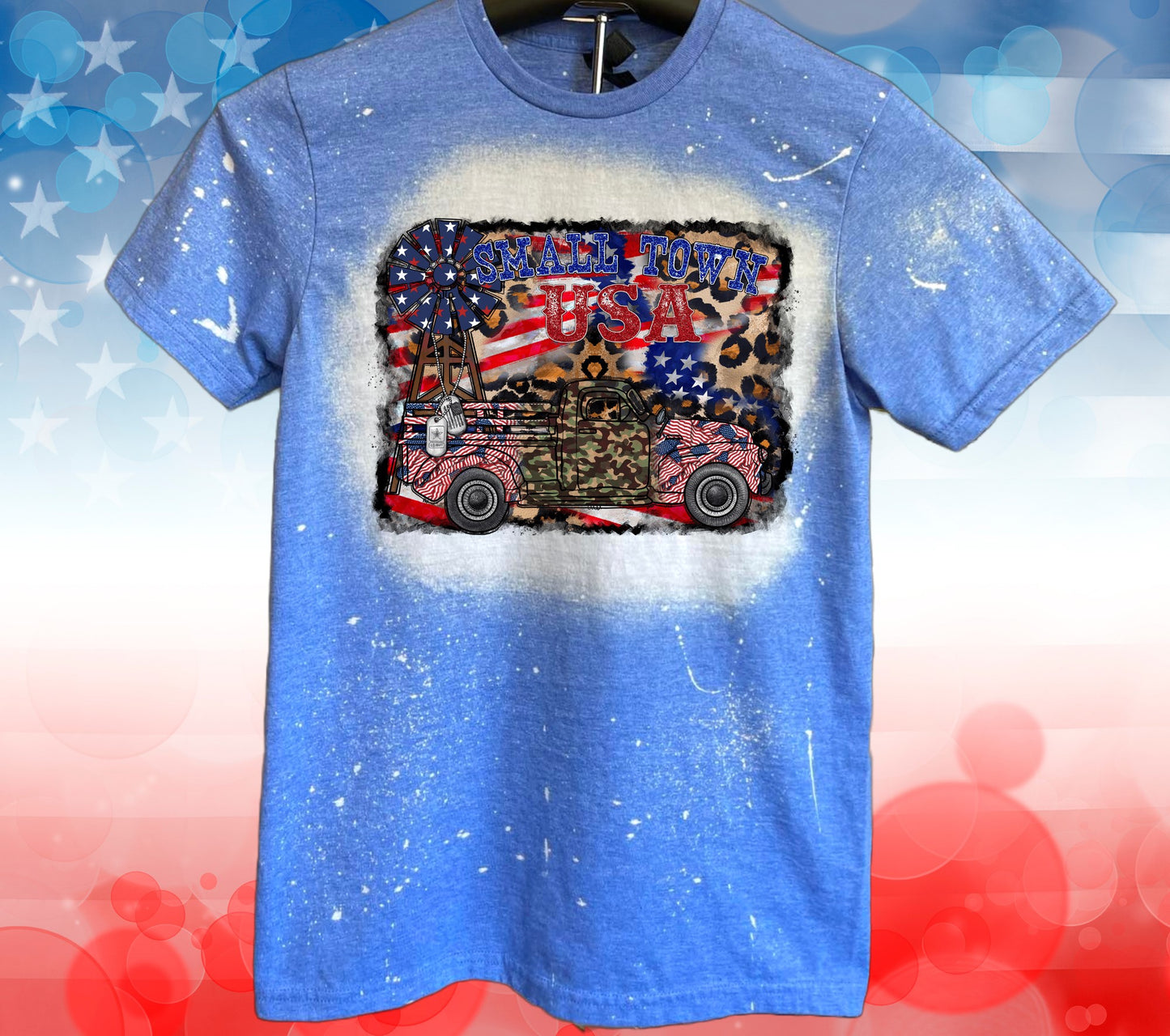 Small Town USA Truck T-Shirt (Multiple Colors)