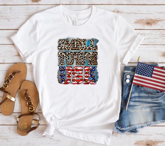 Small Town USA T-Shirt (Multiple Colors)