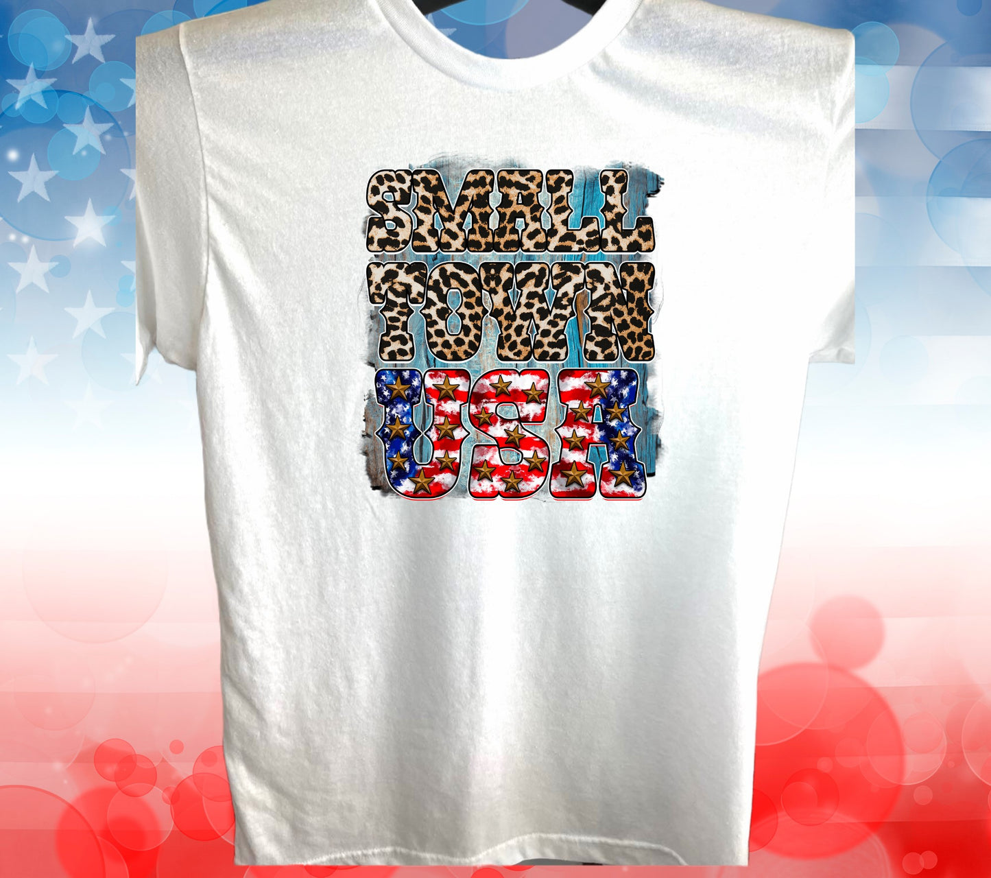 Small Town USA T-Shirt (Multiple Colors)