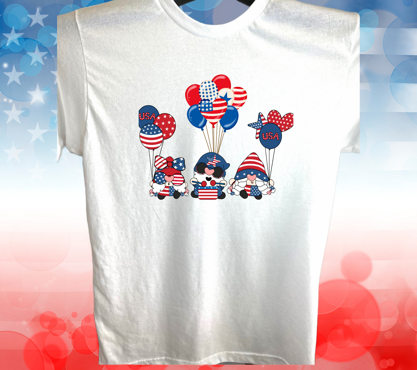 USAGnome T-Shirt (Multiple Colors)