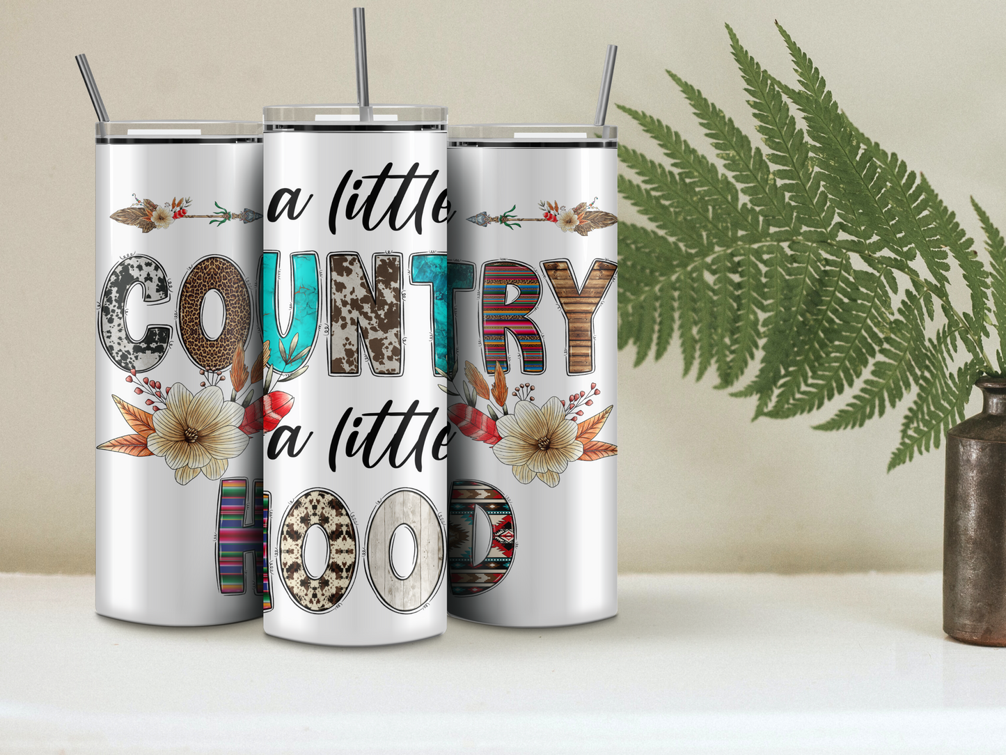 Western Skinny Tumbler - 20oz Collection