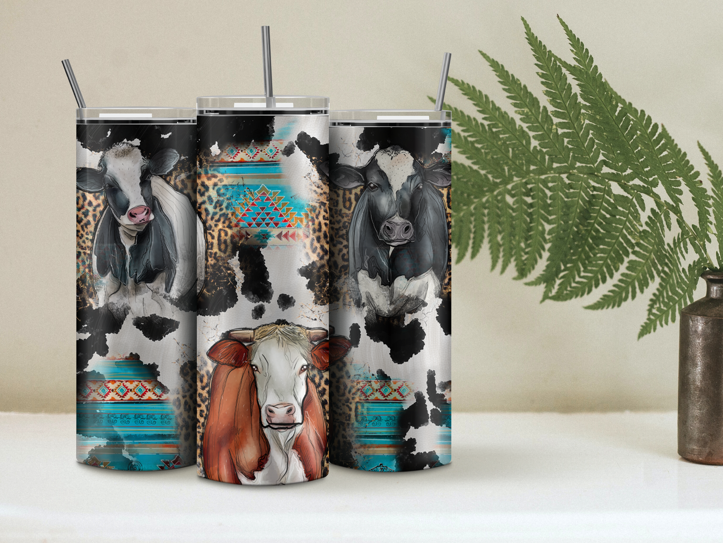 Western Skinny Tumbler - 20oz Collection