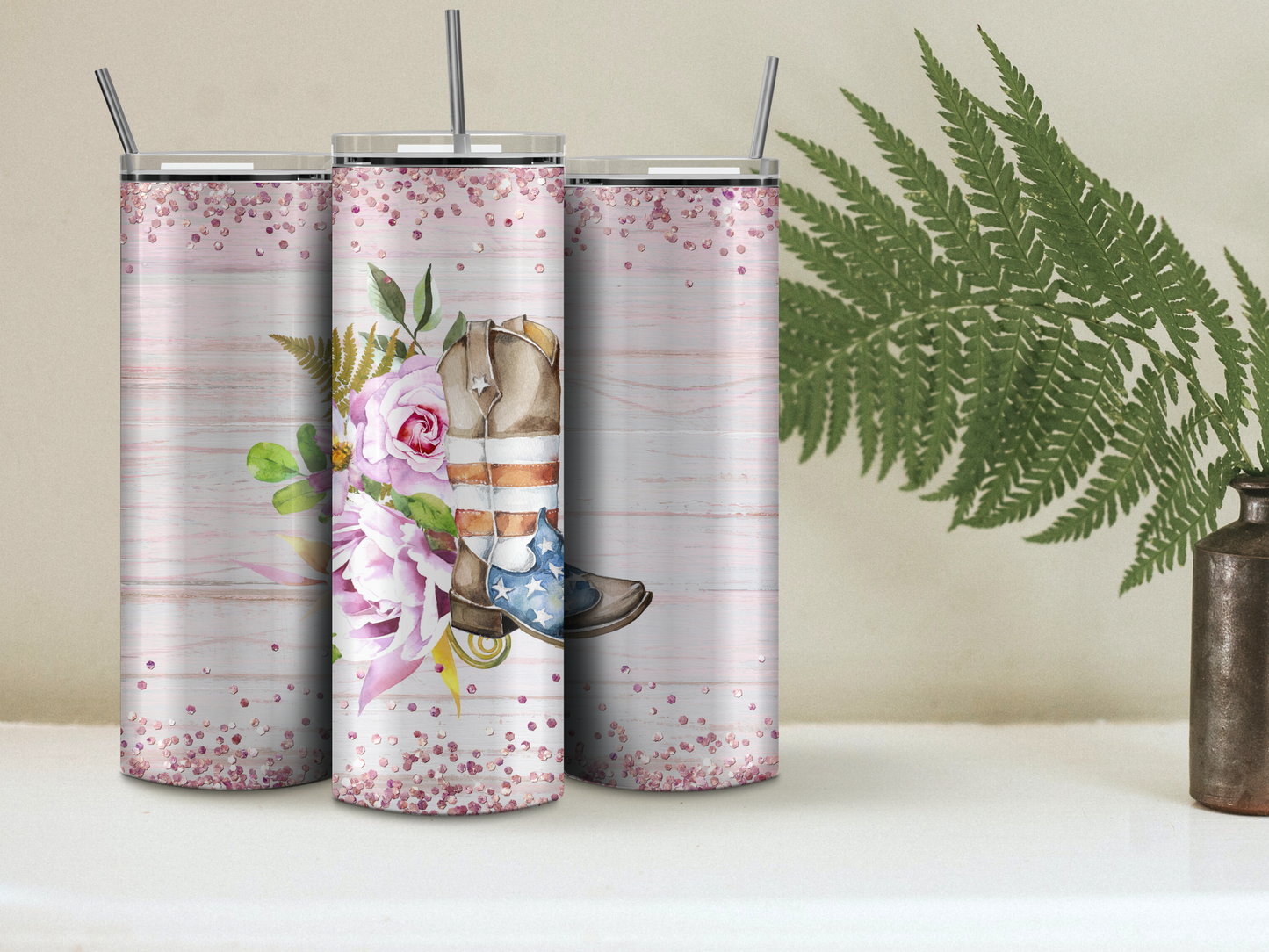 Western Skinny Tumbler - 20oz Collection